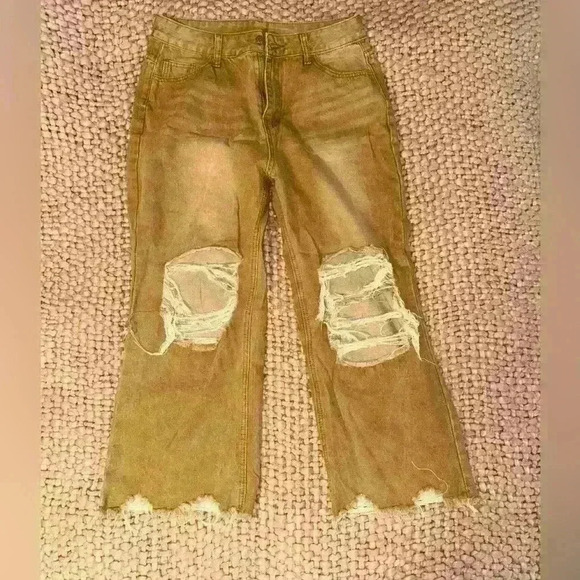 Women’s brown‎ jeans size XLG - Picture 1 of 4